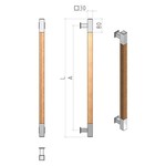 Türgriff Glastürgriff SG-372