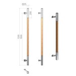 Türgriff Stangengriff Eckig SG-360