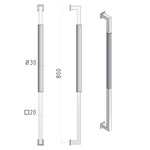 Türgriff Bügelgriff Rund SG-140