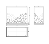 Pflanzkübel Edelstahl Pflanzkübel PG-260